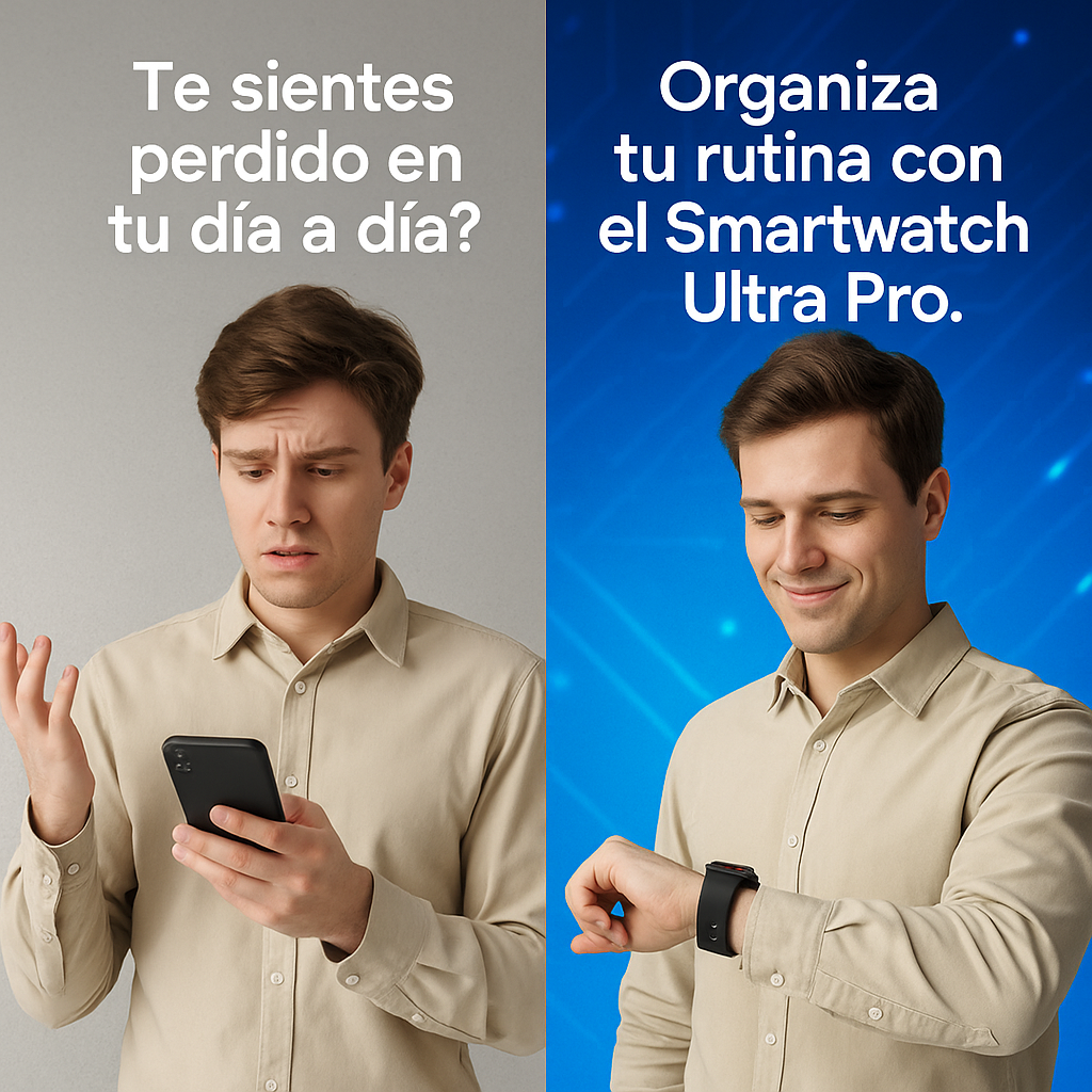 🔥 Smartwatch Ultra Pro – Vive conectado al máximo!”
