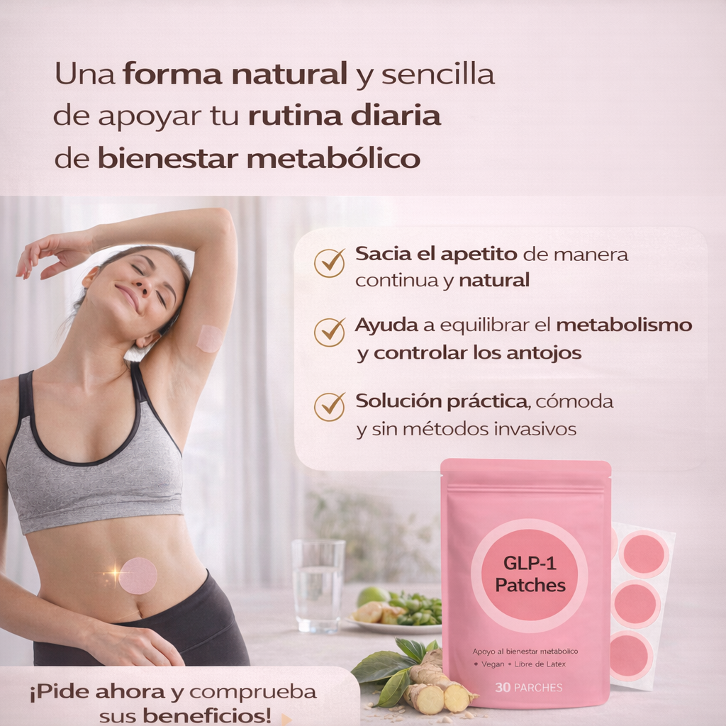 🌿SlimPatch GLP-1™Control del Apetito-Parche transdérmico que ayuda a controlar el apetito y reducir antojos — stock limitado hoy🔥