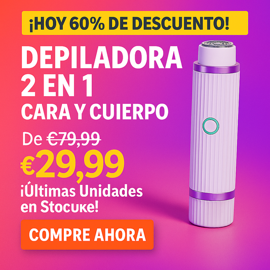 ✨💜 Depiladora 2 en 1: ¡Adiós a la piel, hola a la suavidad! 💜✨