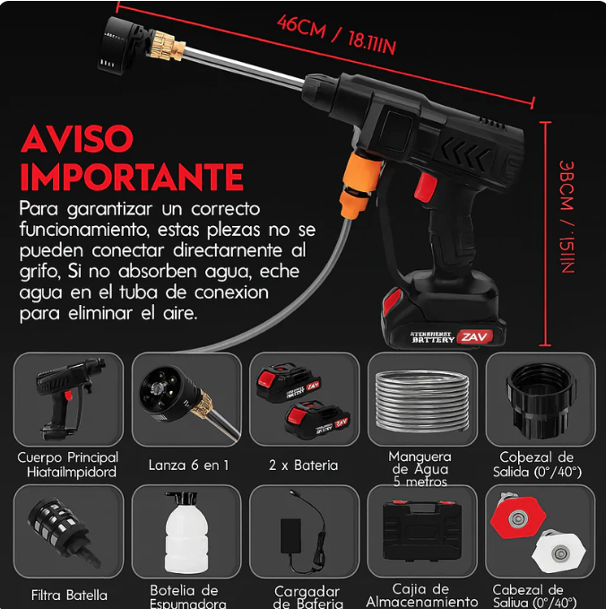 💦 TurboClean Pro™ ⚡Potencia profesional donde tú quieras