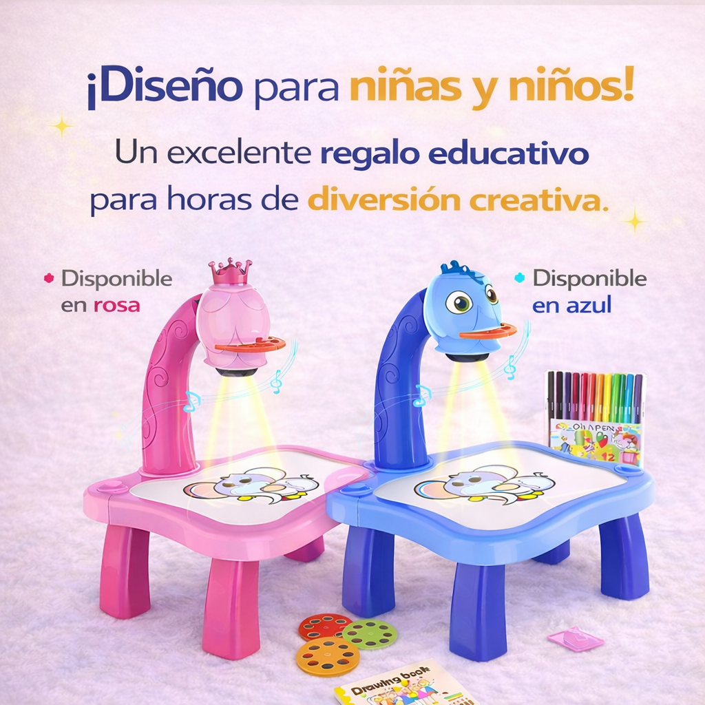 🎨Mesa Mágica de Dibujo✨ El regalo que educa y divierte