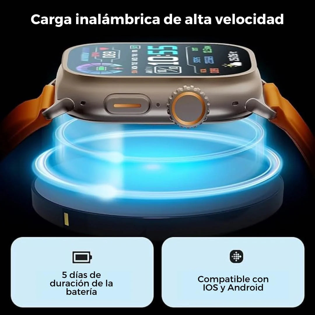 🔥 Smartwatch Ultra Pro – Vive conectado al máximo!”