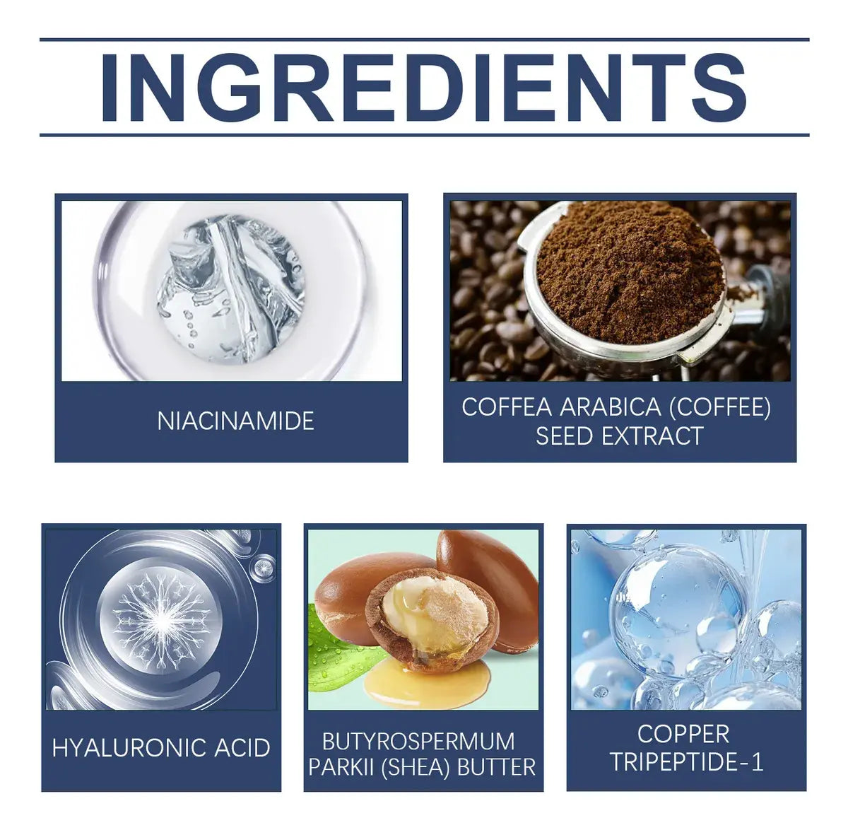 Crema reafirmante antiarrugas con péptidos Hoygi – 50 g ✨💆♀️