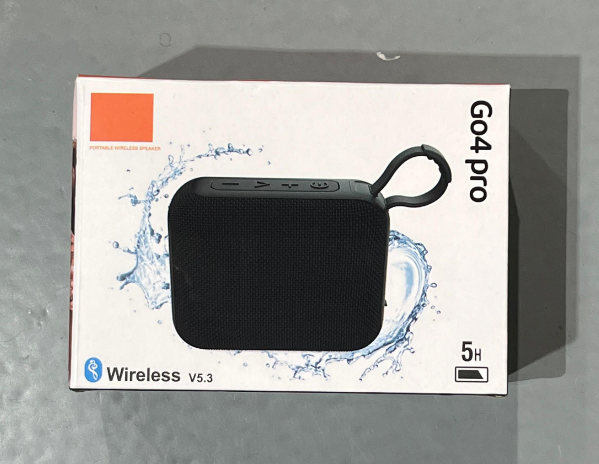 Altavoz portátil GO4 PRO con sonido premium y diseño resistente