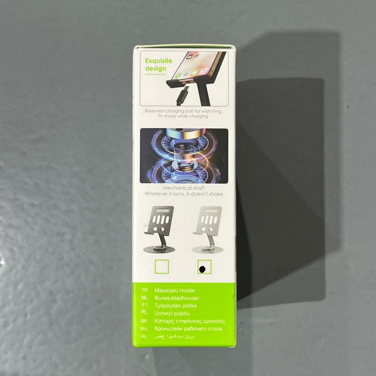 Soporte para iPad con base giratoria de 360°