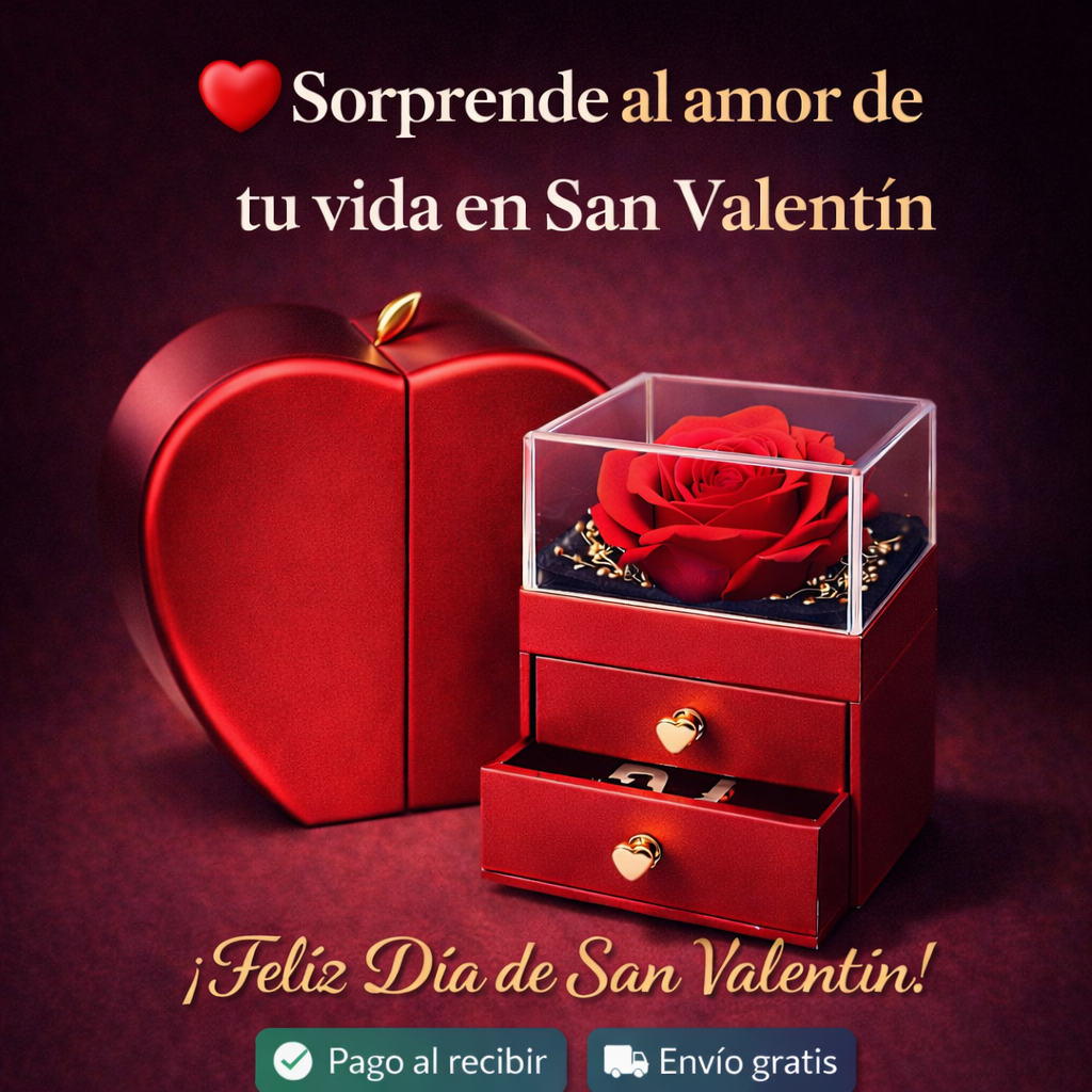 🌹Rosa Eterna del Amo -Un regalo que dice “te amo” todos los días, no solo hoy⏰ Oferta exclusiva por tiempo limitado