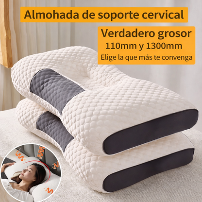 😴ALMOHADA PUNTO 3D 💤 Despierta sin dolor. Duerme como tu cuello lo merece.