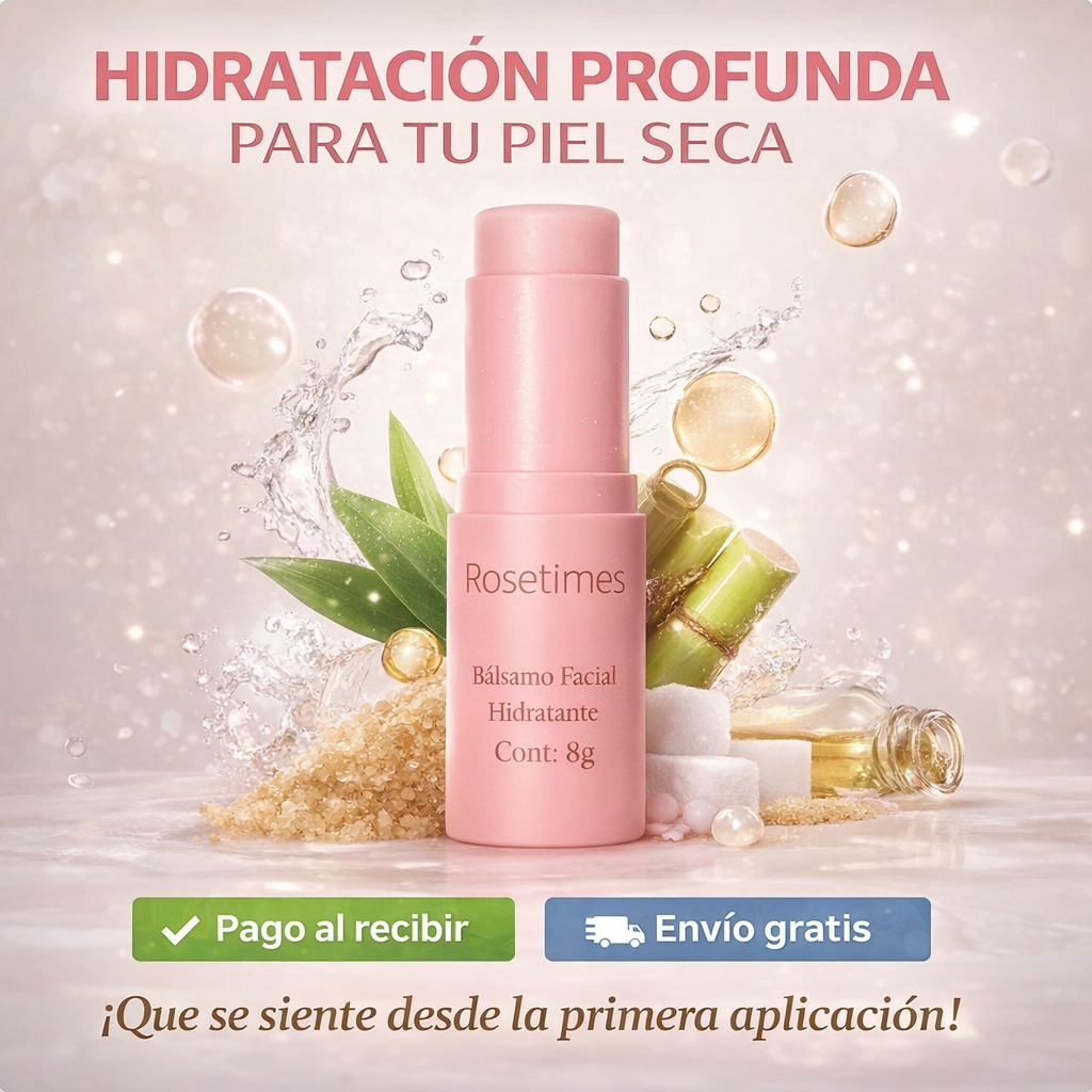 🌸 Rosetimes HydraGlow Balm-💧 Hidratación profunda que se siente desde la primera aplicación