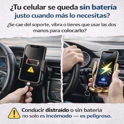 📱GoldenDrive Charger-“Más seguridad, menos distracciones.”