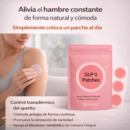 🌿SlimPatch GLP-1™Control del Apetito-Parche transdérmico que ayuda a controlar el apetito y reducir antojos — stock limitado hoy🔥