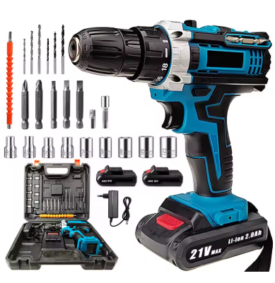 PRECISIÓN Y FUERZA IMBATIBLE🔥 Kit Taladro Pro 25 Niveles + Regalos Exclusivos ⚡ Edición Navidad 🎄🔥