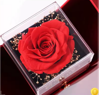 🌹Rosa Eterna del Amo -Un regalo que dice “te amo” todos los días, no solo hoy⏰ Oferta exclusiva por tiempo limitado