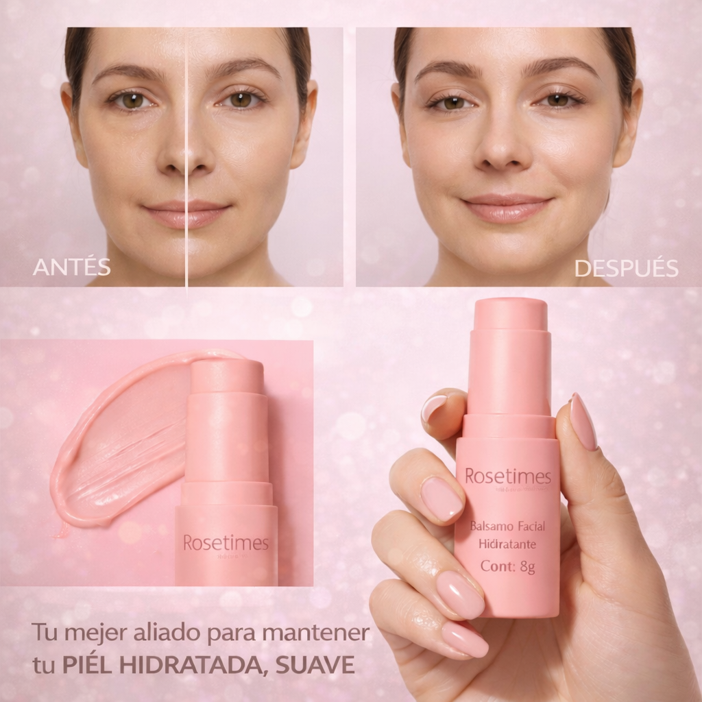 🌸 Rosetimes HydraGlow Balm-💧 Hidratación profunda que se siente desde la primera aplicación