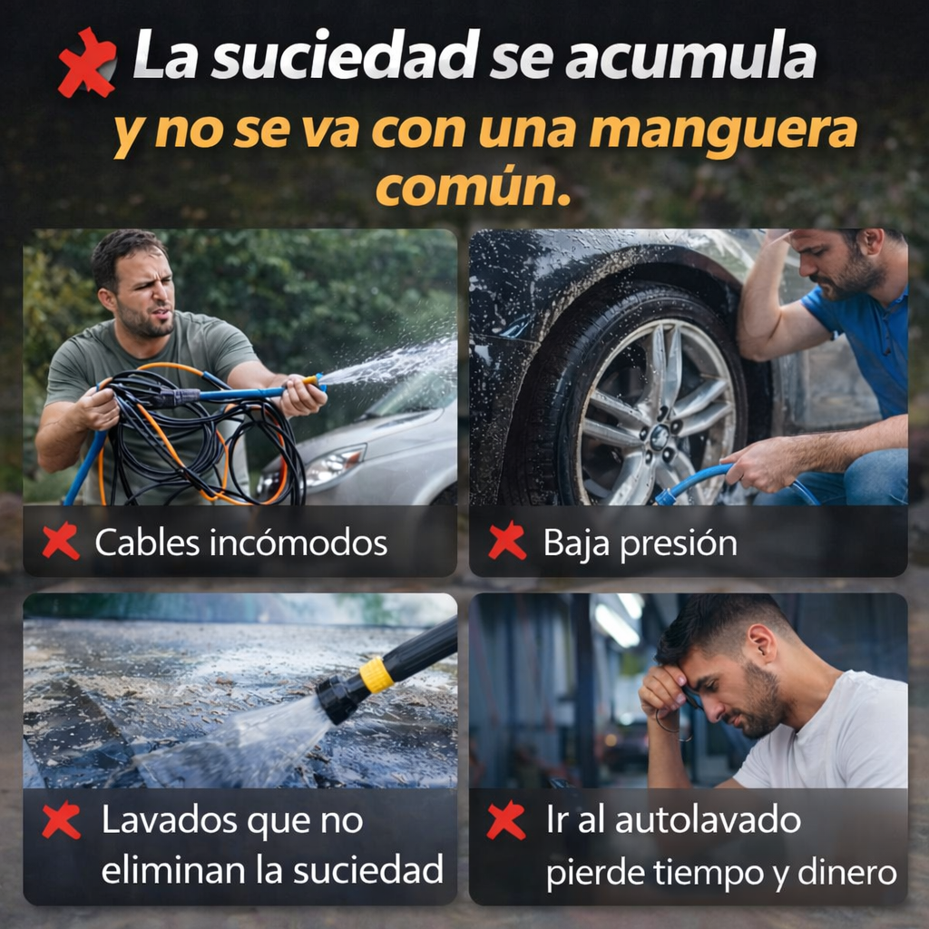 💦 TurboClean Pro™ ⚡Potencia profesional donde tú quieras