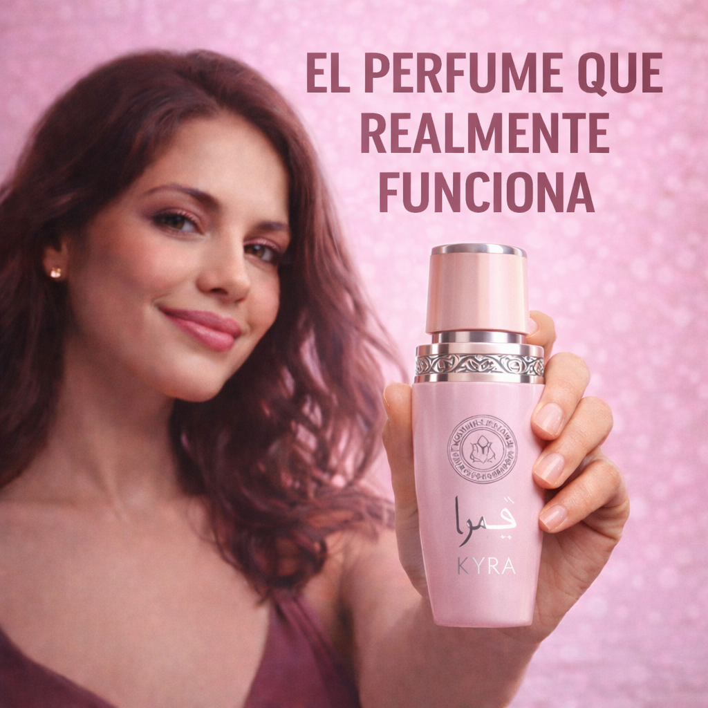 💖✨ KYRA – El aroma que despierta miradas ✨💖 Seduce sin decir una palabra. Dulce, femenino y simplemente irresistible.