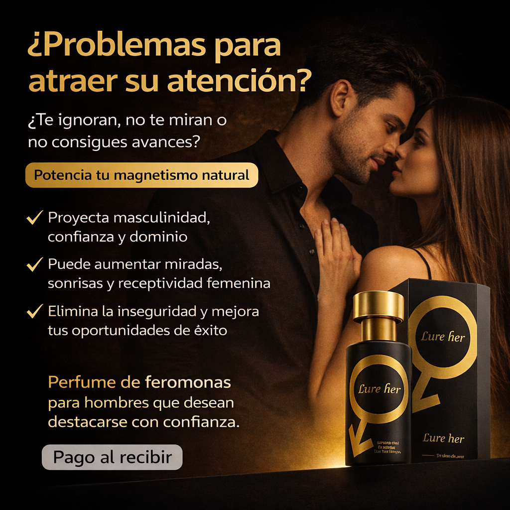 😎AlphaMan - Lure Her -El poder de atraer… sin esfuerzo🔥