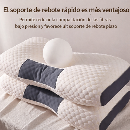 😴ALMOHADA PUNTO 3D 💤 Despierta sin dolor. Duerme como tu cuello lo merece.