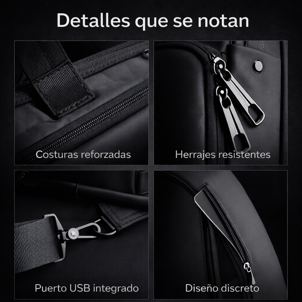 🔐 UrbanLock Mochila Antirrobo - Más protección. Menos preocupaciones.