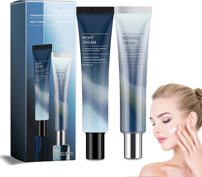 Kit de Crema Hidratante Día y Noche con Extracto de Centella Asiática 🌙☀️🌿