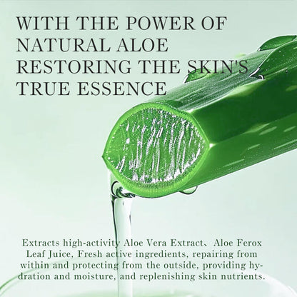 Mascarilla de ojos de aloe KORMESIC – 30 pares 🍃👁️